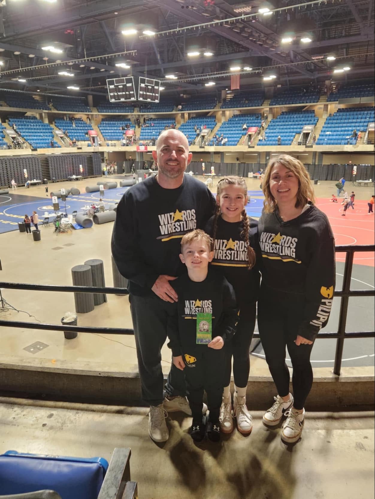 Wizards wrestling families together